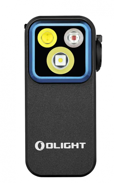 Olight - Oclip Pro Clip-Licht LED mit drei Lichtquellen (schwarz)