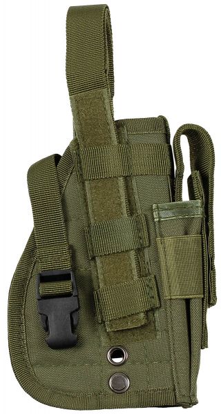 Pistolenholster, "MOLLE", rechts, oliv