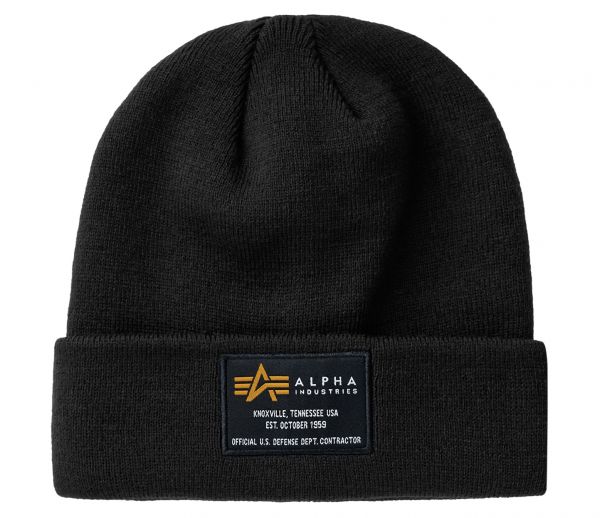 Alpha Industries - Crew Beanie (black)