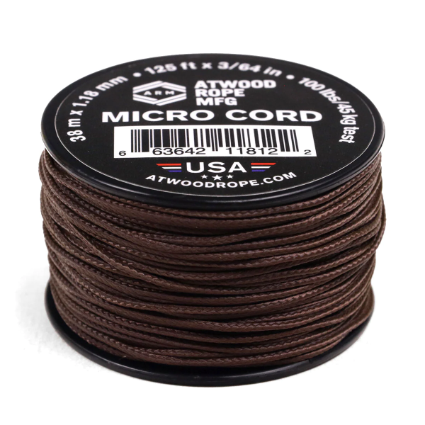 Atwood Rope MFG - Micro-Cord 1,18 mm (braun)