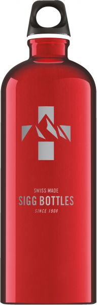 SIGG - Trinkflasche Mountain Red 1.0 L