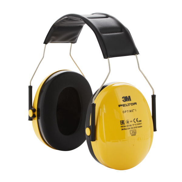 3M Peltor - Kapselgehörschützer, Optime I, H510A, gelb, SNR = 27 dB
