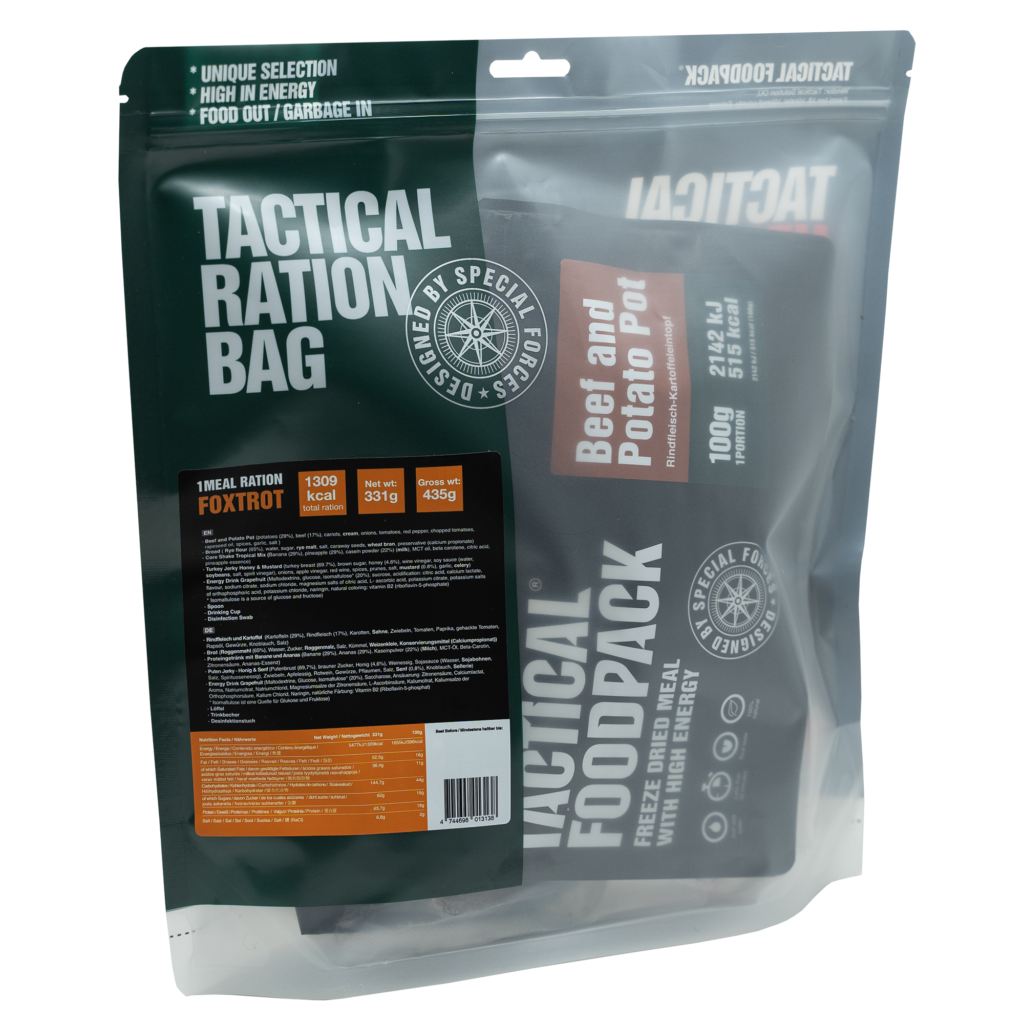 Image of Tactical Foodpack - 1 Meal Ration Foxtrot