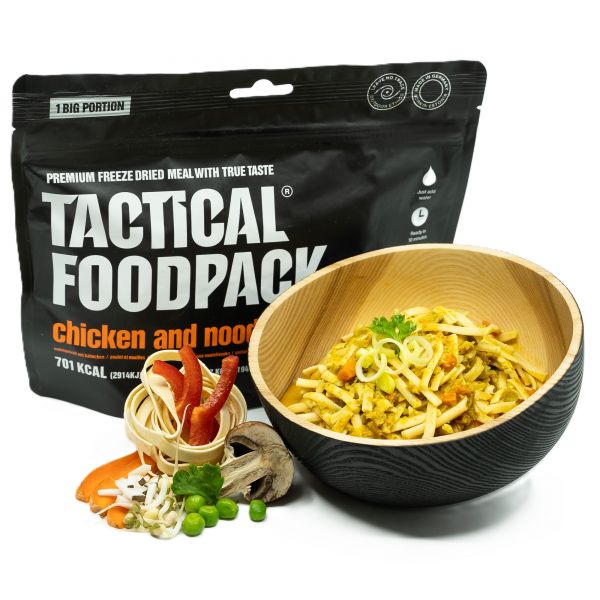 Tactical Foodpack - BIG Chicken and Noodles (Nudeln mit Hähnchen-Kokos-Sauce)