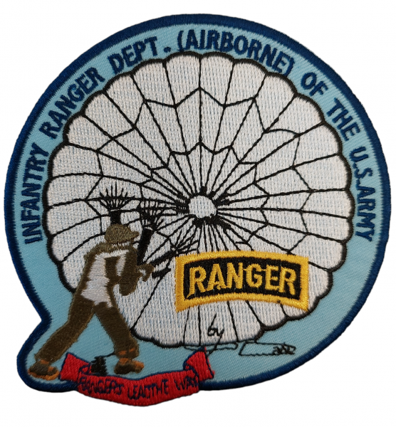 Stickabzeichen - Infantry Ranger DPT (Airborne of the U.S. Army)