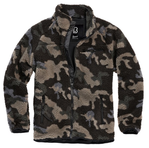 Brandit - Teddyfleece Jacket darkcamo