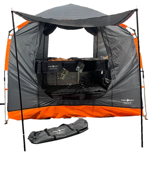 Disc-O-Bed - Zelt Tent (grau/orange)