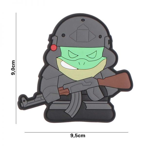 Klettabzeichen Tactical Frosch - farbig