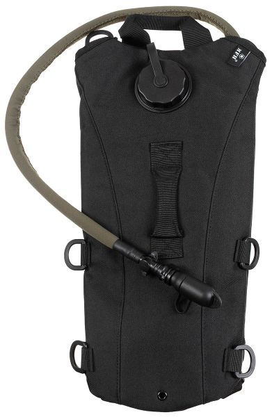 Trinkrucksack, mit TPU-Beutel, "Extreme", 2,5 l, schwarz