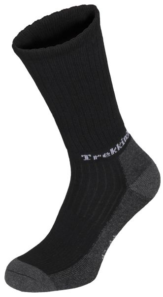 Trekkingsocken, &quot;Lusen&quot;, schwarz, Frotteesohle
