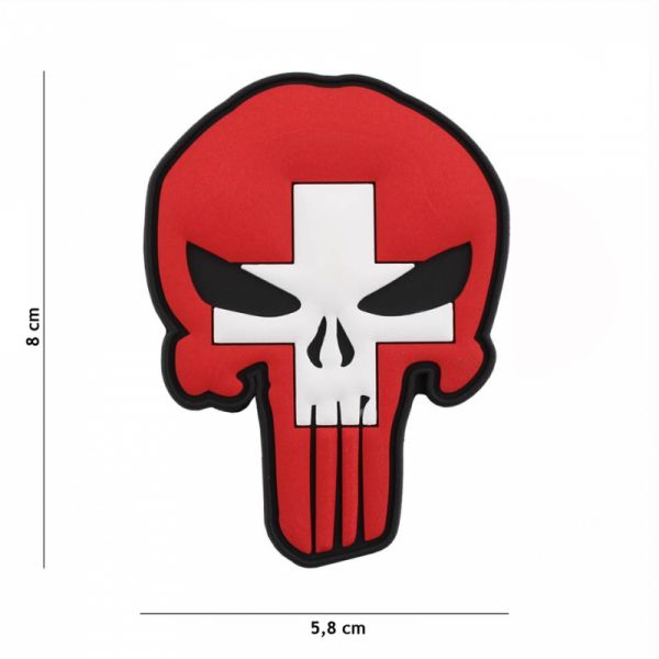 Klettabzeichen Schweiz - Punisher