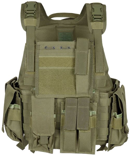 Weste, &quot;Ranger&quot;, div. Taschen, oliv