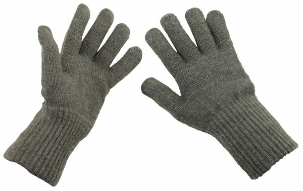 Schweizer Armee - Fingerhandschuhe Wolle, neuwertig