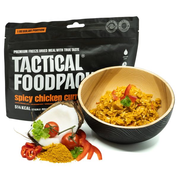Tactical Foodpack - Spicy Chicken Curry (Scharfes Hähnchen-Curry)