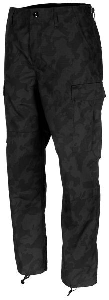 US Kampfhose, BDU, Rip Stop, night-camo
