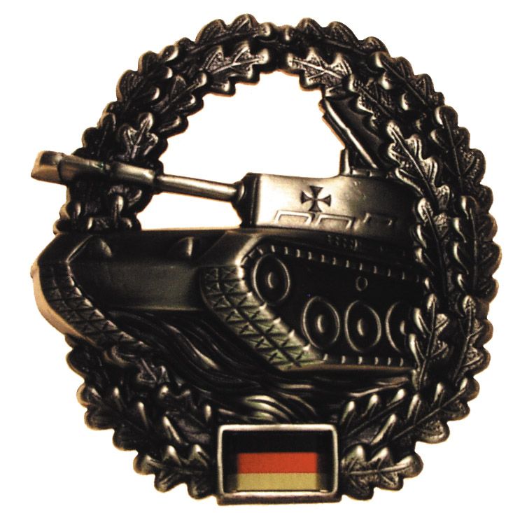 Image of BW Barettabzeichen, "Panzertruppe", Metall