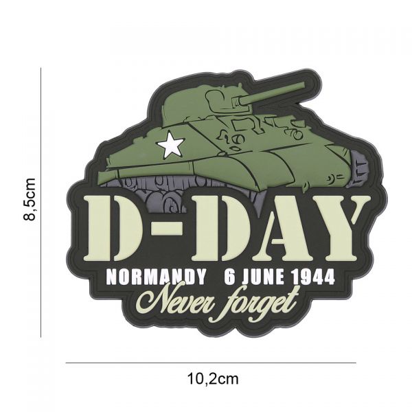 Klettabzeichen D-Day Sherman - farbig