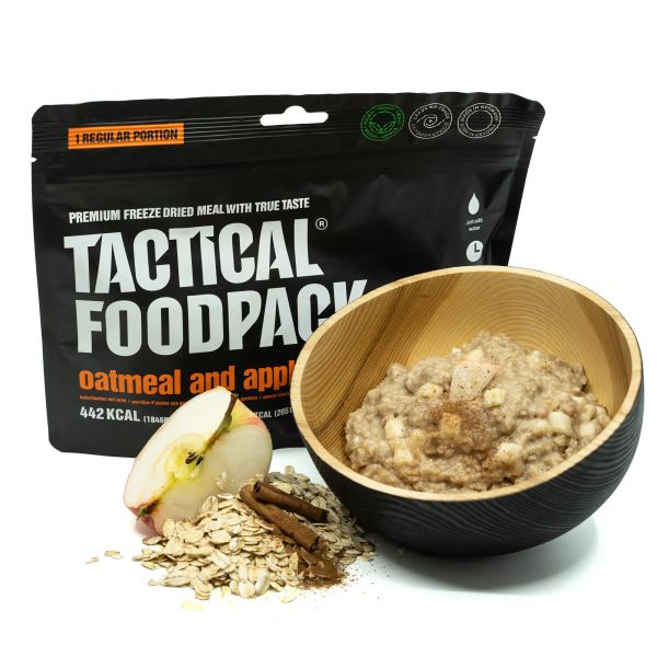 Tactical Foodpack - Oatmeal and Apples (Haferbrei mit Äpfel)