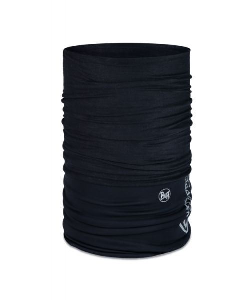 BUFF® - Windproof Mehrzweckschal, Solid Black (Winddicht)