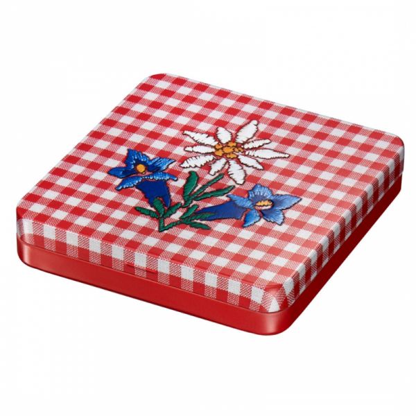 Aufbewahrungsbox &quot;Edelweiss Karo&quot;