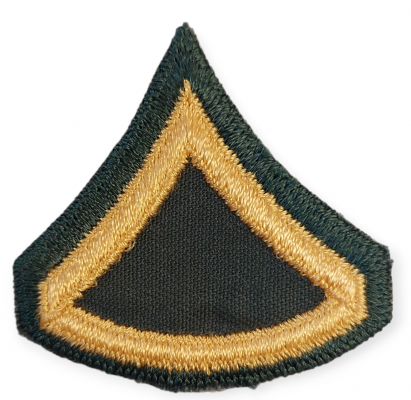 Stickabzeichen - Army Private First Class (ca. 4,5 x 5,0 cm)