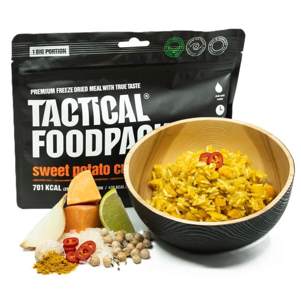 Tactical Foodpack - BIG Sweet Potato Curry (Süsskartoffel-Curry)