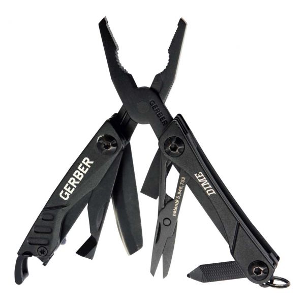 Gerber - Dime Mini-Multitool, schwarz