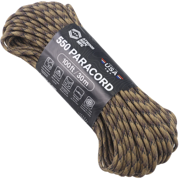Atwood Rope MFG - 550 Paracord 30m (camo)