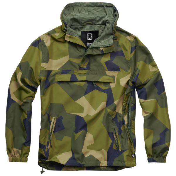 Brandit - Summer Windbreaker swedish camo M90