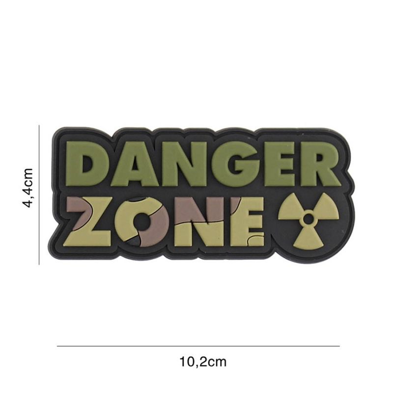 Image of Klettabzeichen Danger Zone - tarn