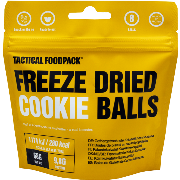 Tactical Foodpack - Cookie Balls (Gefriergetrocknete Keksbällchen)