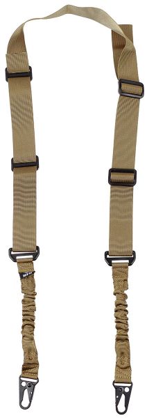 Bungee-Tragegurt, 2-Punkt, coyote tan