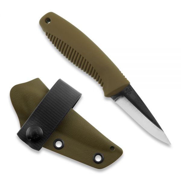 Peltonen Knives - M23 Ranger Cub coyote, unbeschichtet, Kydexscheide (coyote)