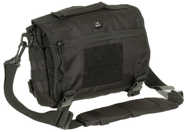 Schulter-Tragetasche, "MOLLE", schwarz