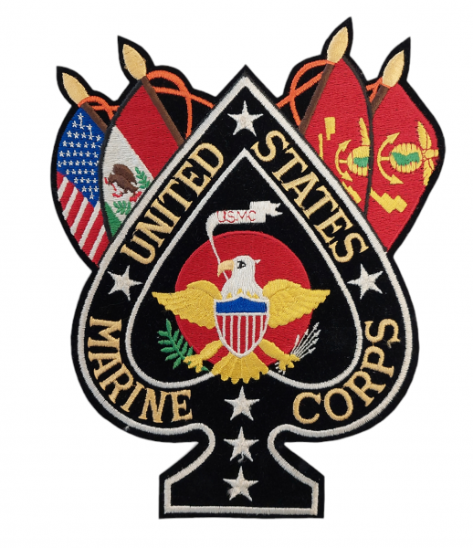 Stickabzeichen - United States Marine Corps (25x19cm)