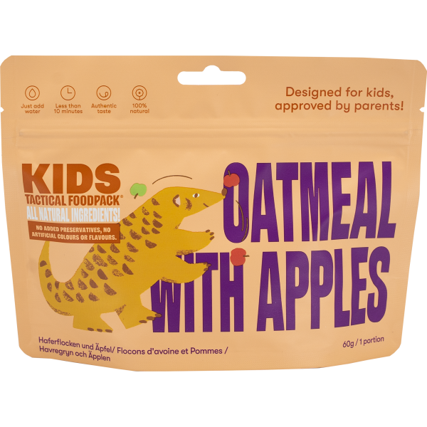 Tactical Foodpack Kids - Oatmeal with Apples (Haferflockenbrei mit Äpfel)