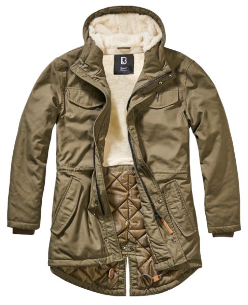 Brandit - Marsh Lake Teddyparka olive