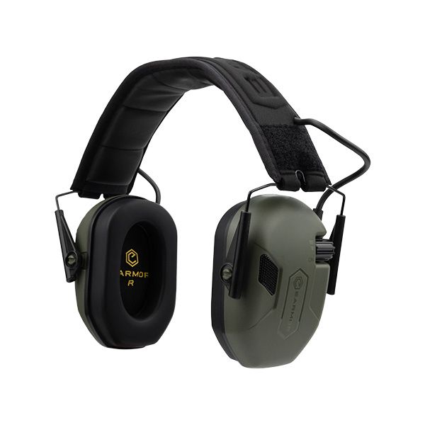 earmor - M300A Sport Shooting Electronic Hearing Protector grün, SNR = 29