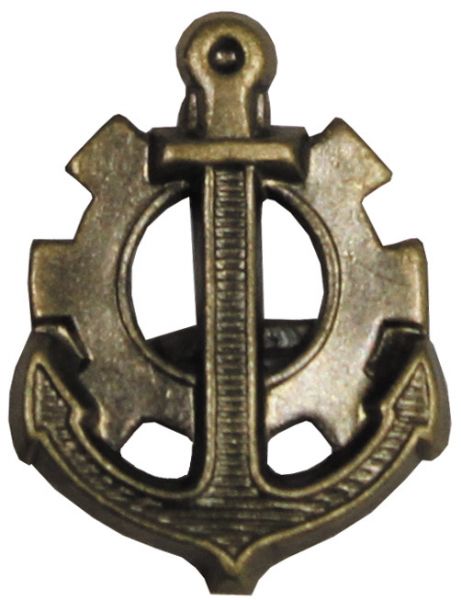 CZ/SK Metallabzeichen, bronze, &quot;Marine&quot;, neuw.