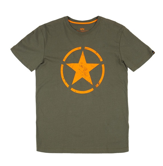 Alpha Industries - T-Shirt Star T (dark olive)