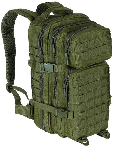 US Rucksack, Assault I, &quot;Basic&quot;, oliv