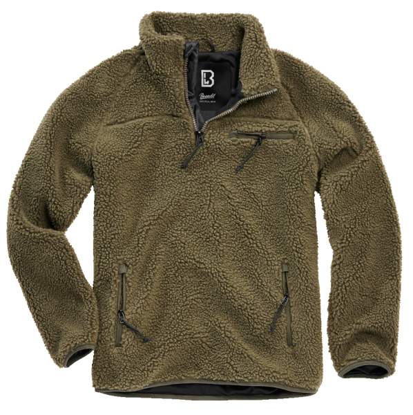 Brandit - Teddyfleece Troyer olive