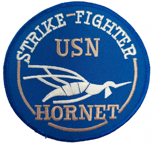 Stickabzeichen - Hornet USN