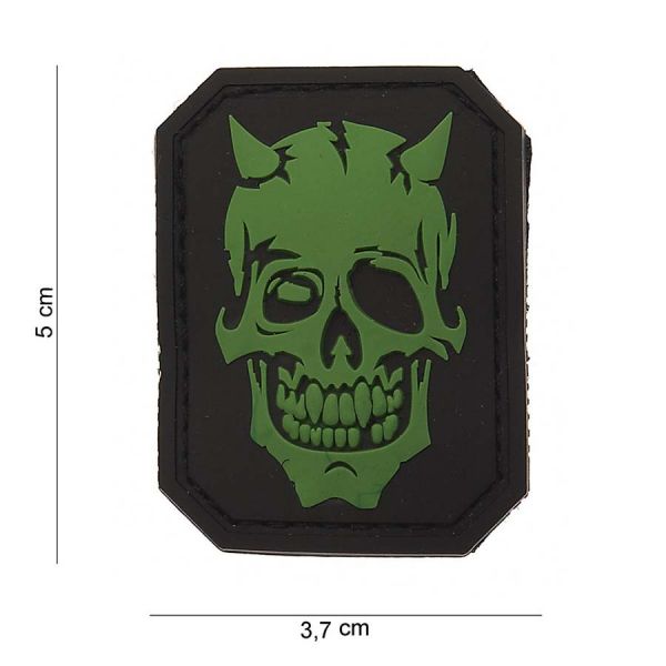 Klettabzeichen Devil Skull