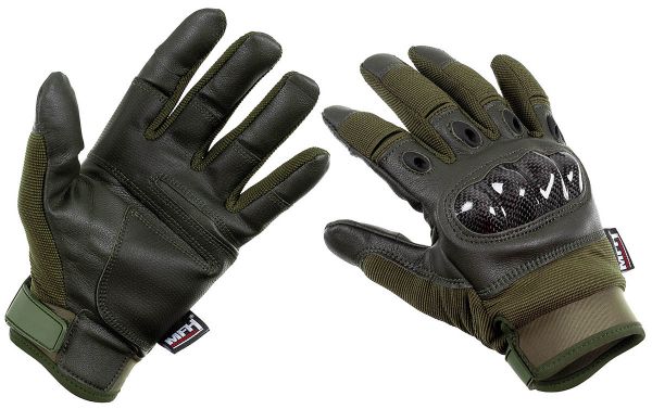 Tactical Handschuhe, "Mission" oliv