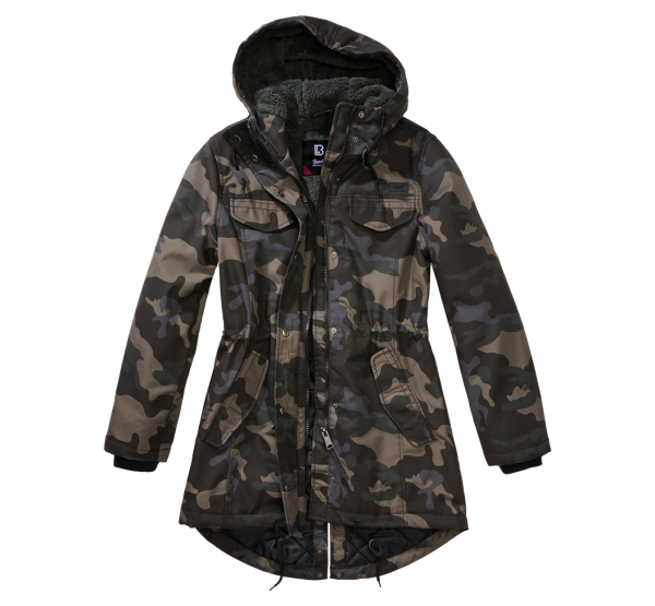 Brandit - Women Marsh Lake Parka darkcamo