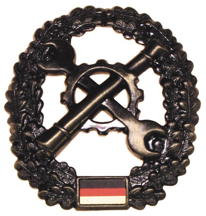 Image of BW Barettabzeichen, "Instandsetzung", Metall