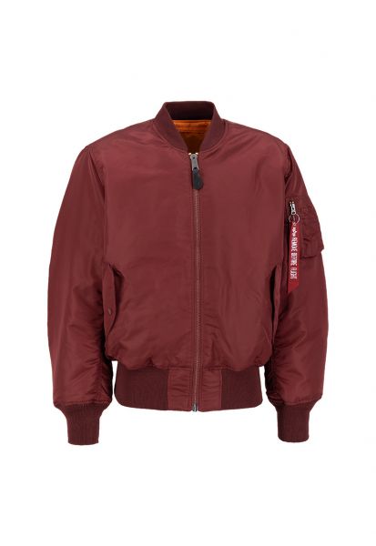 Alpha Industries - Bomberjacke MA-1 burgund