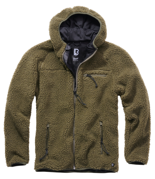 Brandit - Teddyfleece Worker Jacket olive
