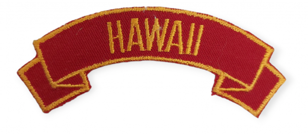Stickabzeichen - Hawaii